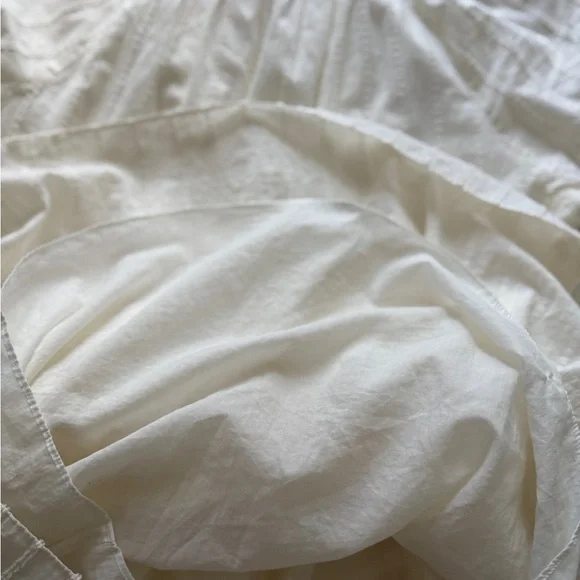 NWT Madewell Cream Dress Bubble Midi. New With Tag. Women’s Size Medium. - Picture 10 of 14